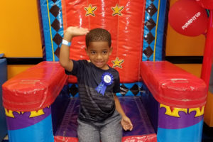 Toddler Birthday Party: Spider Man Party At Pump It Up Indoor Bounce House