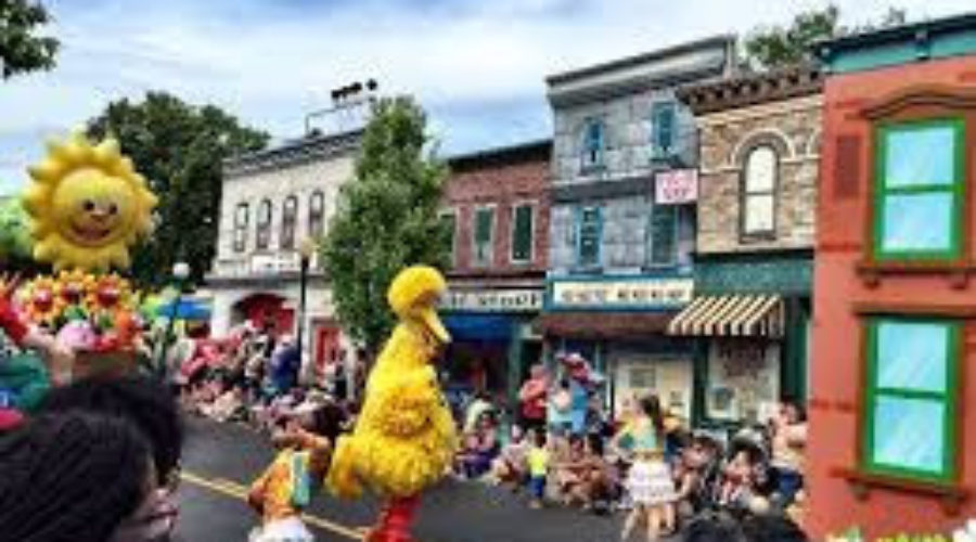 A Birthday At Sesame Place