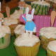 Easter Bunny Cake and Cupcakes