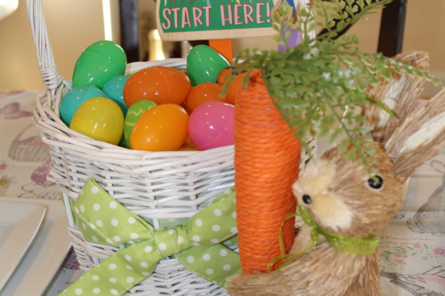 Simple Easter Kitchen Décor from Hobby Lobby and Target